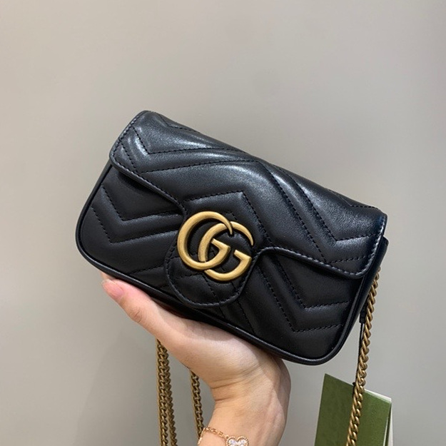 구찌 마몬트 마틀라세 수퍼미니백 476433