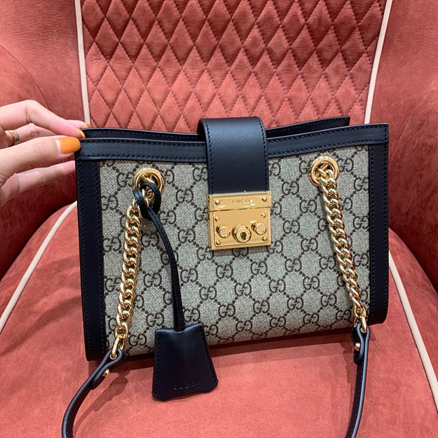 구찌 패들락 스몰 GG 숄더백 498156