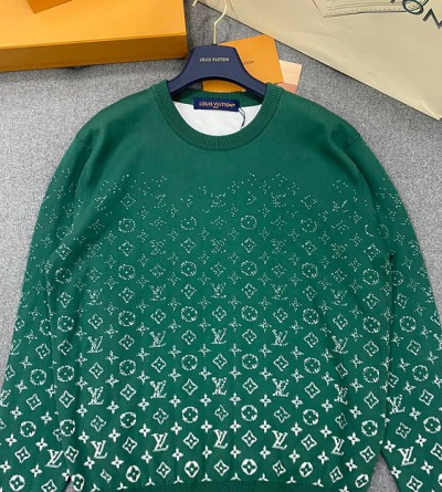 루이비통 그라디언트 크루넥 니트