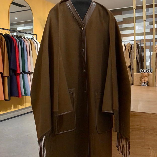 에르메스 캐시미어 머플러 코트