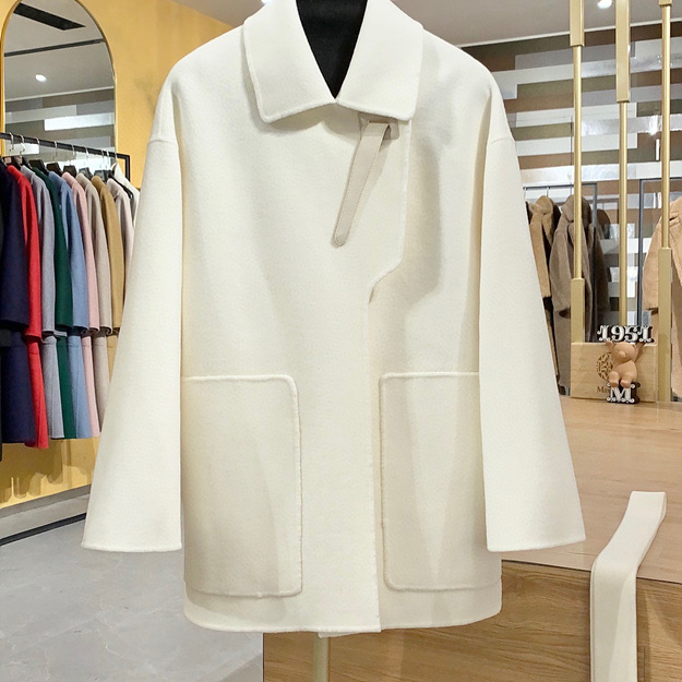 에르메스 캐시미어 하프 코트