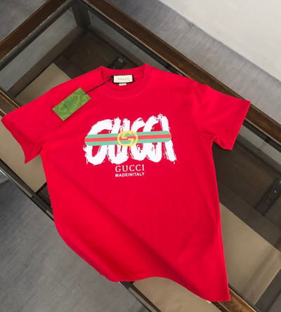 구찌 프린팅 반팔티