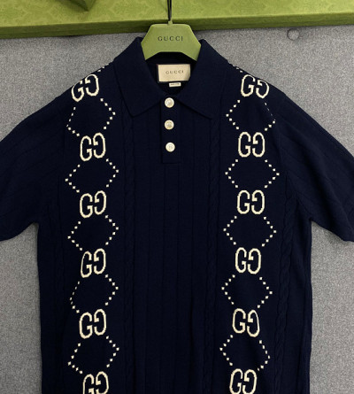 구찌 더블G 반팔 니트