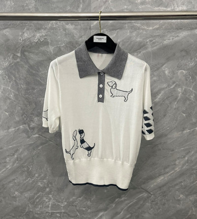 톰브라운 퍼피 터틀넥 니트