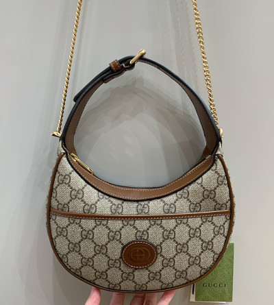 구찌 GG 하프문 쉐입 미니백 726843