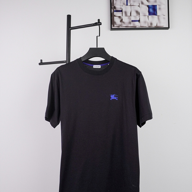 버버리 자수 반팔티