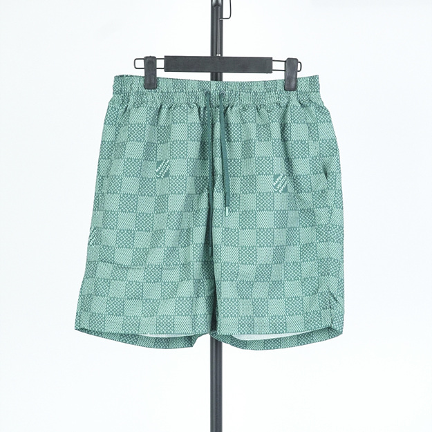 루이비통 체크 반바지