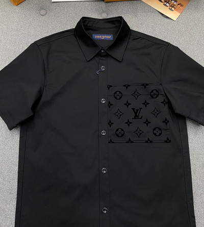 루이비통 플리스 반팔 셔츠