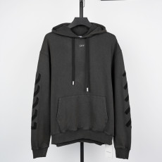 오프화이트 프린팅 후드