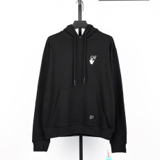 오프화이트 프린팅 후드