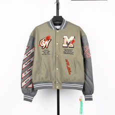 오프화이트 스타디움 점퍼