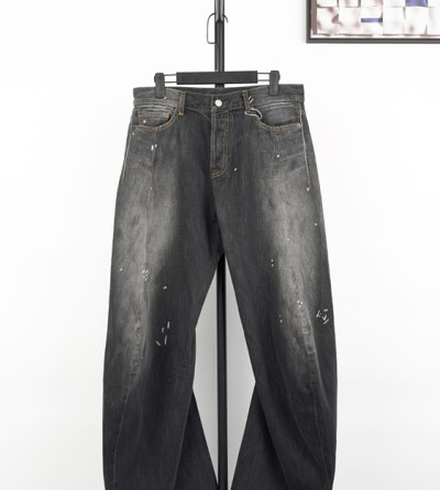 아크네스튜디오 잉크 발염 데님 팬츠