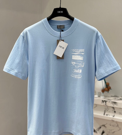 디올 3D 면 저지 반팔티