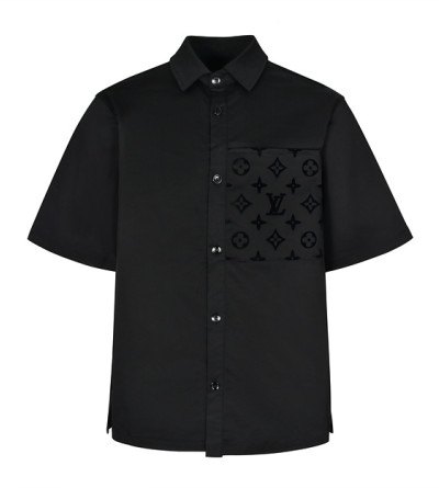 루이비통 포켓 플리스 반팔 셔츠