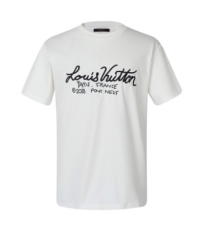 루이비통 레터링 자수 반팔