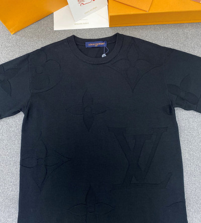 루이비통 자카드 반팔티