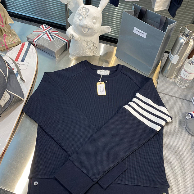 톰브라운 와플 맨투맨