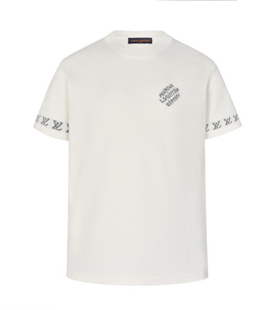 루이비통 레터링 라운드 반팔