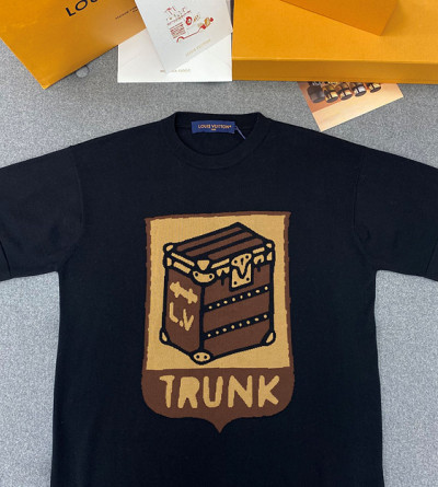 루이비통 트렁크 반팔 니트