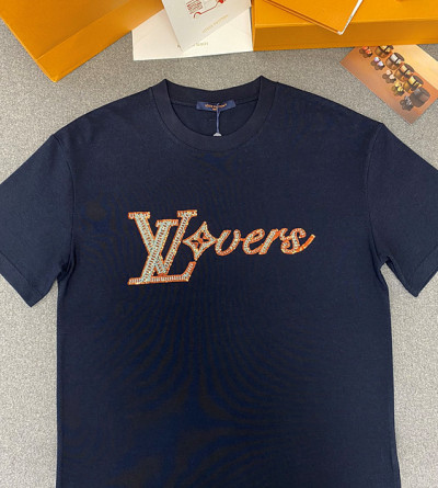 루이비통 비즈 자수 반팔티