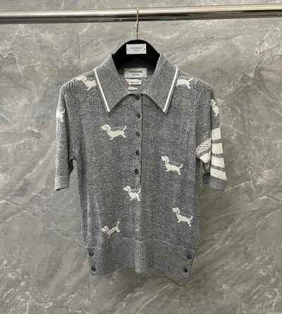 톰브라운 퍼피 반팔 니트