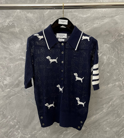 톰브라운 퍼피 반팔 니트