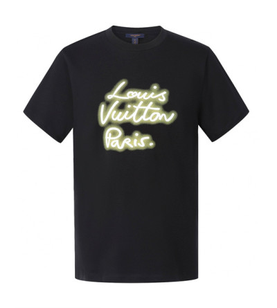 루이비통 네온 로고 반팔