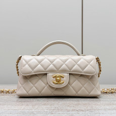 샤넬 25p 탑핸들 플랩 백 22cm