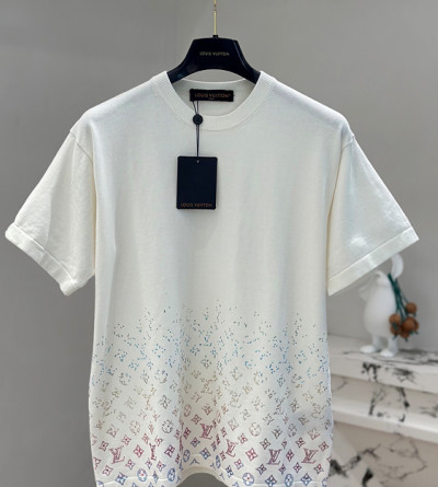 루이비통 그라데이션 니트 반팔