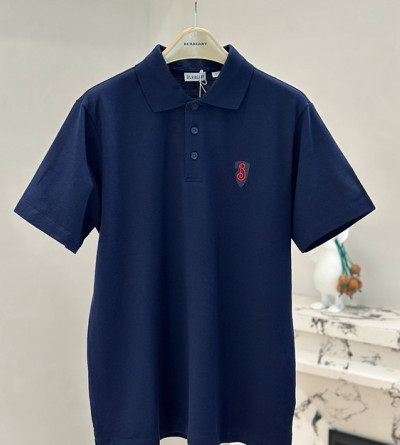 버버리 자수 폴로 반팔티
