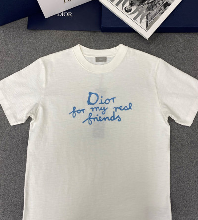 디올 자수 반팔티