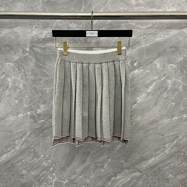 톰브라운 순면 스커트