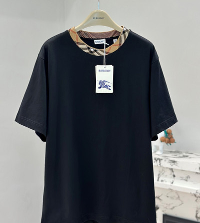 버버리 체크 반팔