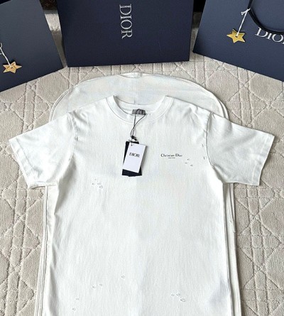 디올 프린팅 반팔