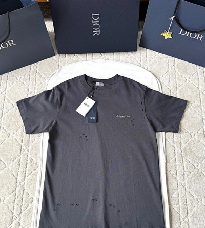 디올 프린팅 반팔