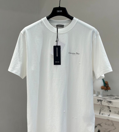 디올 프린팅 반팔