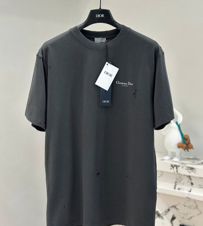 디올 프린팅 반팔