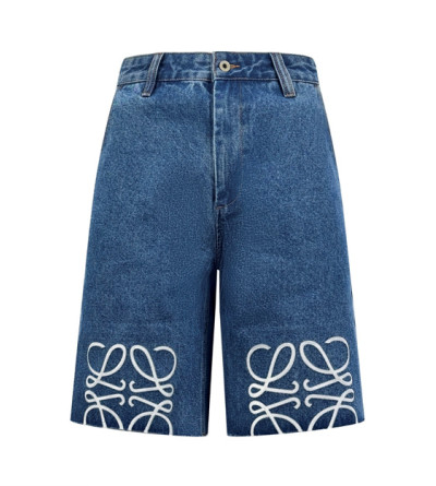 로에베 타닌 데님 반바지