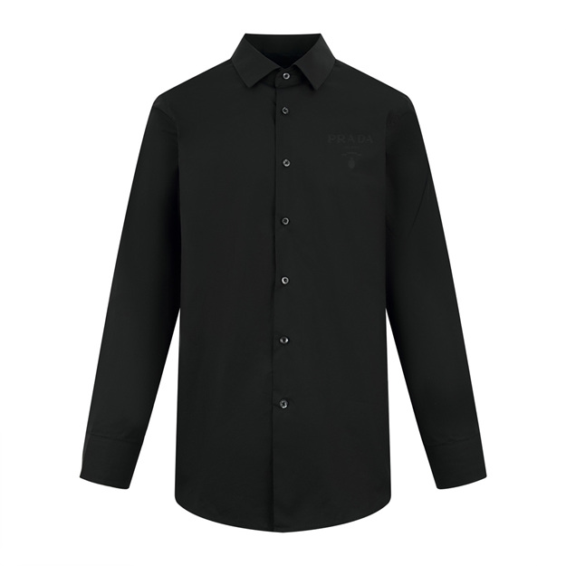 프라다 로고 핫픽스 셔츠