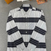 루이비통 체크 코튼 셔츠