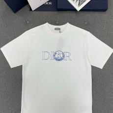 디올 고양이 자수 반팔