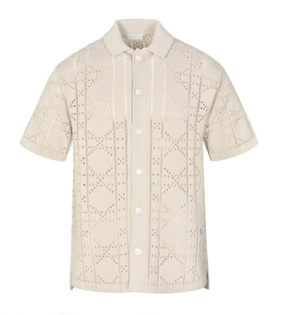 디올 펀칭 반팔 셔츠