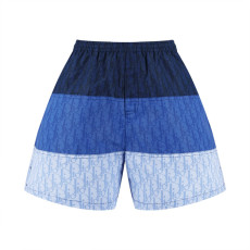 디올 배색 비치 반바지