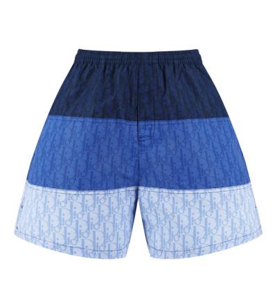 디올 배색 비치 반바지