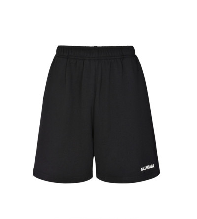 발렌시아가 퍼지 레터링 반바지