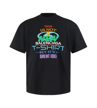 발렌시아가 프린팅 반팔