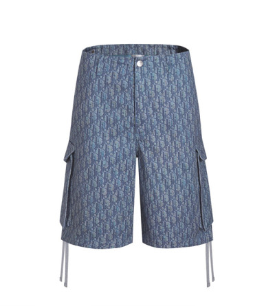 디올 트윌 프린트 반바지