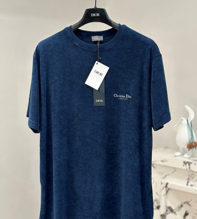 디올 레터링 자수 반팔