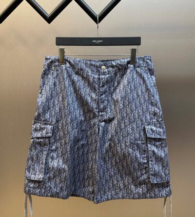 디올 코튼 트윌 카고 반바지