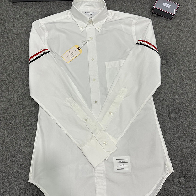 톰브라운 포플린 셔츠